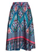 Bristolll Midi Skirt Skirts Knee-length & Midi Skirts Multi/patterned Lollys Laundry