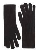 Woona Short Gloves Accessories Gloves Finger Gloves Black Becksöndergaard