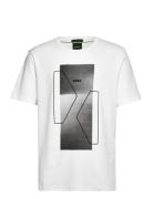 Tee 9 Sport Men Men Sports Clothes Sport Tops Sport T-Skjorte White BOSS