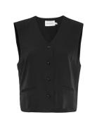 Mschnichelle Waistcoat Blazers Sleeveless Blazers Black MSCH Copenhagen