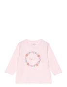 Nbfvubie Ls Top Box Tops T-shirts Polo Shirts Long-sleeved Polo Shirts Pink Name It