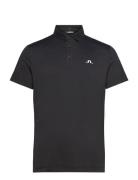 Wince Reg Fit Polo Sport Men Sport Clothing Sport Tops Sport Polos Sport Short-sleeved Polos Black J. Lindeberg