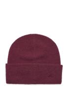 Diamond Alpaca Mix Hat Sport Women Sport Accessories Sport Beanies Burgundy J. Lindeberg