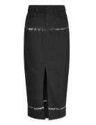 Nmkath Nw Tie Die Long Skirt Vi490Bl Skirts Maxi Skirts Black NOISY MAY