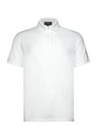 Tailored Fit Performance Polo Shirt Sport Men Sport Clothing Sport Tops Sport Polos Sport Short-sleeved Polos White Ralph Lauren Golf