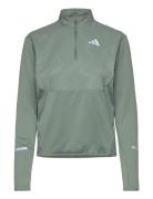 Ult Hivis 1/2 W Sport Women Sport Clothing Sport Fleeces & Midlayers Green Adidas Performance