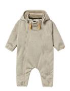 Nbnloro Nob Loose Suit Fo Lil Outerwear Fleece Outerwear Fleece Coveralls Beige Lil'Atelier