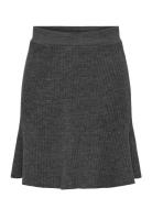 Onlmonica Hw Mini Skirt Knt Skirts Short Skirts Grey ONLY