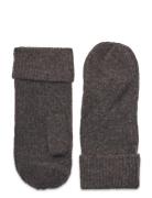 Pcmoella Mittens Noos Bc Accessories Gloves Thumb Gloves Grey Pieces