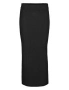 Vmpuff Nw Calf Pencil Skirt Boo Skirts Knee-length & Midi Skirts Black Vero Moda