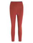 Pocket High-Rise Legging, 7/8 Sport Women Sport Clothing Sport Tights Sport Training Tights Red Girlfriend Collective