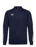 Ux Elite Half Zip Sport Men Men Sports Clothes Sport Tops Sport T-Skjorte Navy Umbro