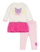 Ens.dress+Leggings Sets Sets With Long-sleeved T-shirt Pink Billieblush