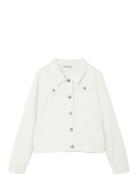 Nkfreja Twill Jacket 4160-Yf Noos Outerwear Jackets & Coats Denim & Corduroy White Name It