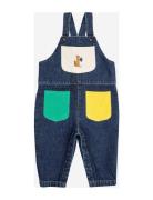 Baby Hungry Squirrel Denim Dungaree Bottoms Dungarees Blue Bobo Choses