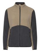 Greyson W Fleece Jacket Sport Women Sport Clothing Sport Fleeces & Midlayers Beige Whistler