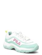 Strada Logo Wmn Sport Sport Shoes Sport Sneakers Sport Low Top Sneakers White FILA