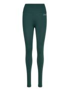 Sesh Tights Sport Women Sport Clothing Sport Tights Sport Training Tights Green Drop Of Mindfulness