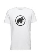 Mammut Core T-Shirt Men Classic Sport Men Men Sports Clothes Sport Tops Sport T-Skjorte White Mammut