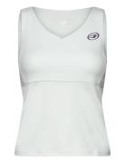 Porru Tank Top Sport Women Sport Clothing Sports Tops & T-shirts Sport Tank Tops White Bullpadel