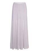 Pleated Midi Mesh Skirt Skirts Maxi Skirts Purple REMAIN Birger Christensen