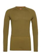 M Z Knit 260 Ls Crewe Sport Men Sport Clothing Sport Tops Sport Long Sleeved Tops Khaki Green Icebreaker