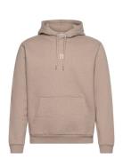 Mini Encore Hoodie 2.0 Tops Sweatshirts & Hoodies Hoodies Beige Les Deux