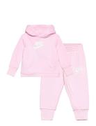 Ee-Fleece/Terry Set Sport Sweatsuits Pink Nike