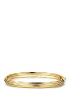 Remy Hinge Bracelet- Gold Accessories Jewellery Bracelets Bangles Gold LUV AJ