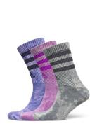 3S C Crw Wash3P Sport Socks Regular Socks Multi/patterned Adidas Performance