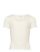 Baybay Tee Tops T-Kortærmet Skjorte White Rosemunde Kids