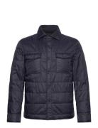 Padded Shirt Jacket Designers Jackets Padded Jackets Navy Oscar Jacobson