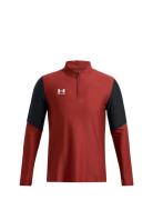 Ua M's Ch. Pro 1/4 Zip Sport Men Sport Clothing Sport Sweatshirts & Hoodies Sport Sweatshirts Burgundy Under Armour