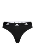 Thong Sport Panties Thong Black Adidas Underwear