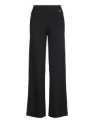 Ribbed Wool Wide Pants Sport Women Sport Clothing Sport Pants Sport Sweatpants Black Aim´n