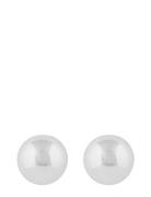 Billie Big Ear Plain S - Accessories Jewellery Earrings Studs Silver SNÖ Of Sweden