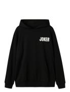 Nlmolas Joker Sweat Wh Bru Wab Tops Sweatshirts & Hoodies Hoodies Black LMTD