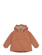 Matwang Fleece Lined Winter Jacket. Grs Outerwear Jackets & Coats Winter Jackets Orange MINI A TURE