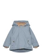 Matwally Fleece Lined Winter Jacket. Grs Outerwear Snow-ski Clothing Snow-ski Jacket Blue MINI A TURE