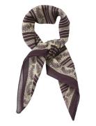 Billie Cotta Scarf Accessories Scarves Lightweight Scarves Brown Becksöndergaard