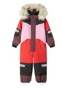 Nmnstorm12 Ski Suit Block Fo Outerwear Coveralls Snow-ski Coveralls & Sets Pink Name It