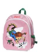 Pippi Ryggsäck, Rosa Accessories Bags Backpacks Pink Pippi Langstrømpe