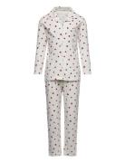 Pyjama Hearts Pyjamassæt Multi/patterned Lindex