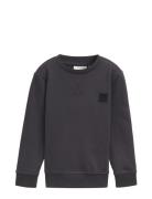 Badge Sweatshirt Tops Sweatshirts & Hoodies Sweatshirts Grey Tom Tailor