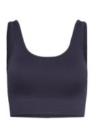 Soft Rib Seamless Crop Top Sport Bras & Tops Sports Bras - All Navy Moonchild Yoga Wear