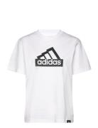 W Mod Ess T Sport Women Sport Clothing Sports Tops & T-shirts Sport T-Skjorte White Adidas Sportswear