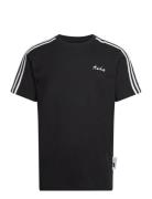 M Gallery Ss T Sport Men Men Sports Clothes Sport Tops Sport T-Skjorte Black Adidas Sportswear