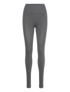 Studio Seamless Ribbed Tights Sport Women Sport Clothing Sport Tights Sport Training Tights Grey Björn Borg