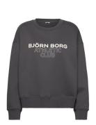 Borg Boyfriend Crew Sport Women Sport Clothing Sport Sweatshirts & Hoodies Sport Sweatshirts Black Björn Borg