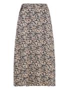 Floretbbamattas Skirt Skirts Knee-length & Midi Skirts Beige Bruuns Bazaar